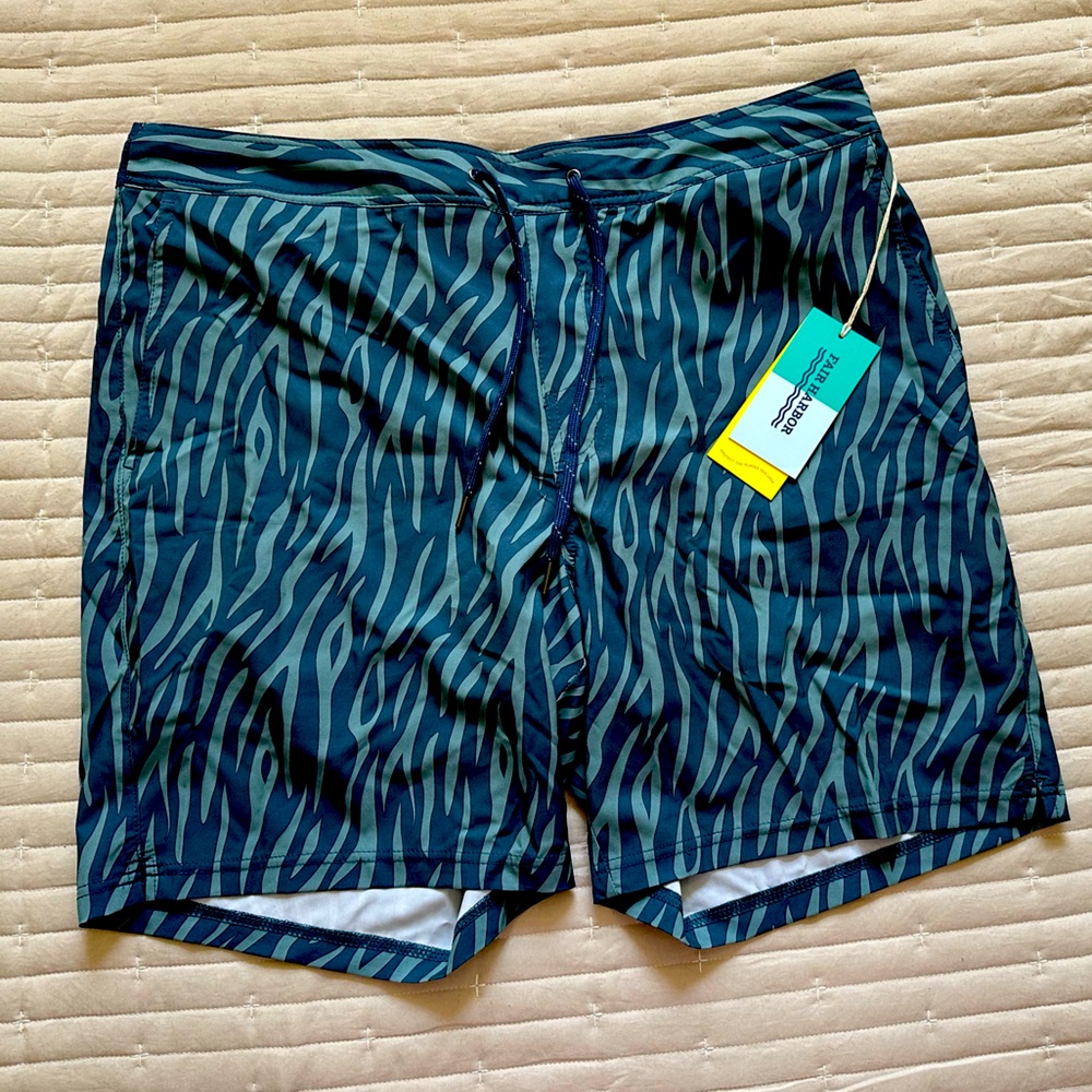 Fair Harbor brand NWT swim trunks.